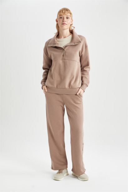 DeFactoFit Wide Leg Double Pocket Standard Sweatpants