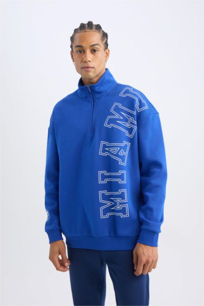 Oversize Fit Thick Sweatshirt Fabric Sweatshirt