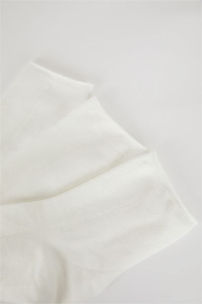 Women 3 Piece Cotton Long Socks