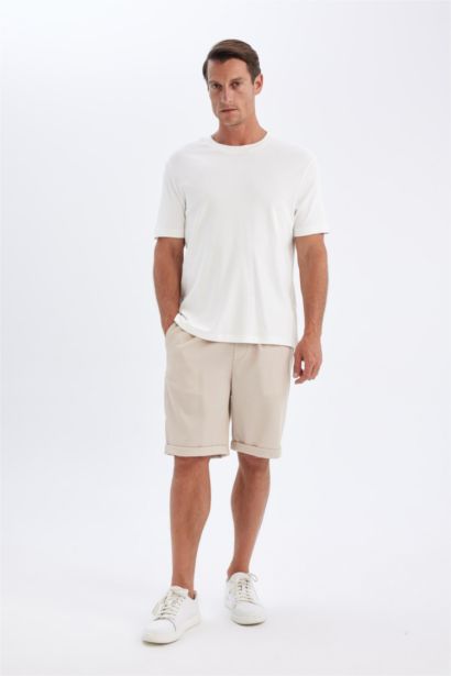 Pique Bermuda Shorts