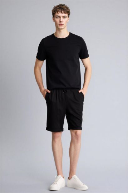 Pique Bermuda Shorts