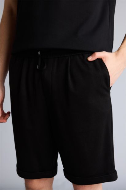 Pique Bermuda Shorts