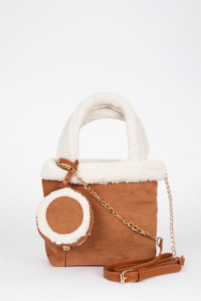 Suede Hand Bag