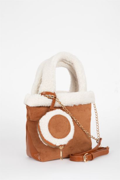 Suede Hand Bag