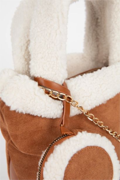 Suede Hand Bag