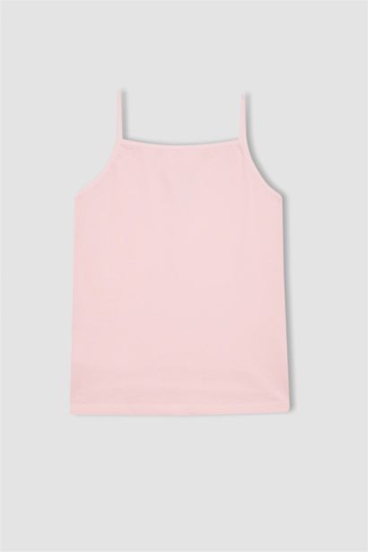 تانك توب بناتي قصة عادية من قطعتين