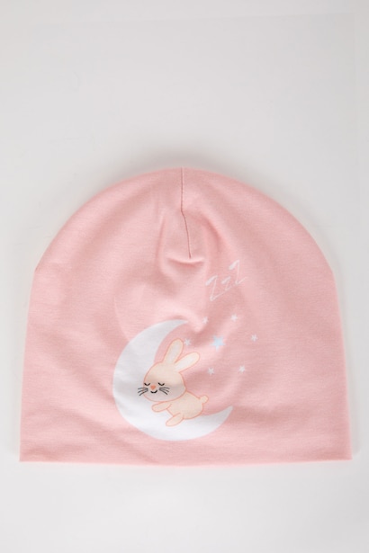 Baby Girl Combed Cotton Beret