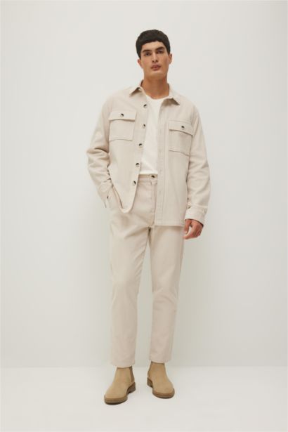 Рубашка стандартного кроя с длинным рукавом