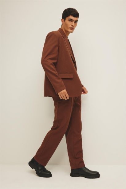 Straight Fit Trousers