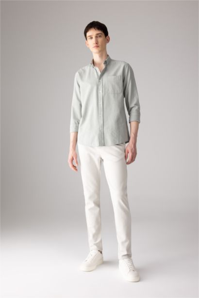 Regular Fit Oxford Long Sleeve Shirt