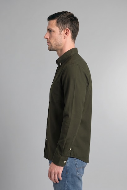 Regular Fit Oxford Long Sleeve Shirt