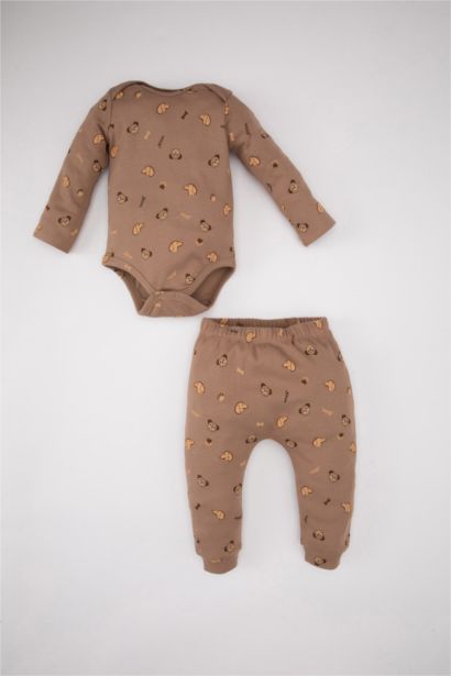 2 piece Regular Fit Crew Neck Set