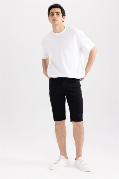 Regular Fit Jeans Bermuda Shorts