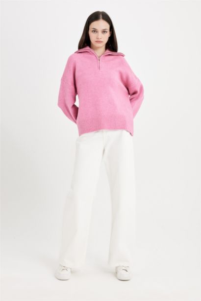 Oversıze Triko Kazak