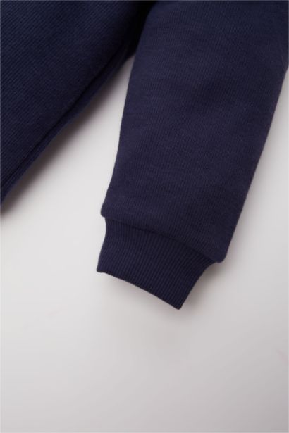 طقم بيبي اولادي سويت شيرت وسويت بانتس قصة عادية - قطعتين