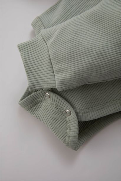 Baby Girl Ribbed Camisole  Snap Body Bottom Set of 2