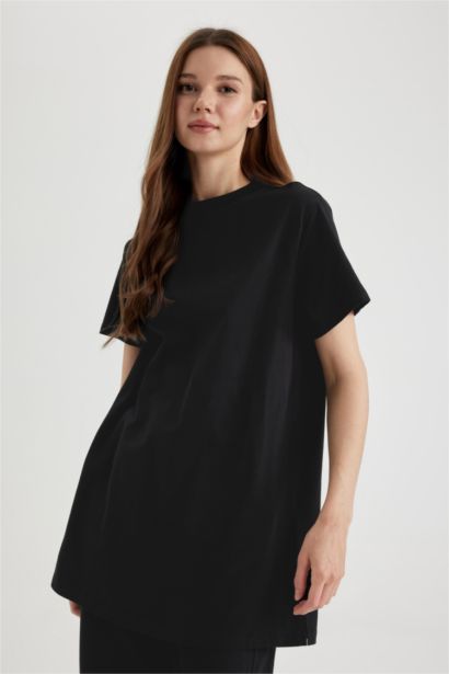 Regular Fit Short Sleeve Tunic
