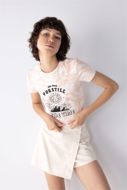 Slim Fit Ribana Short Sleeve T-Shirt