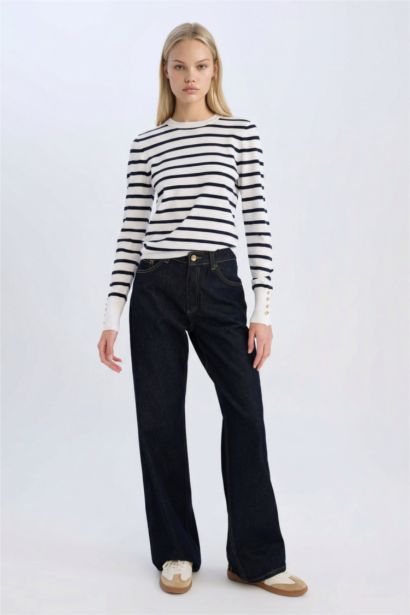 Regular Fit Crew Neck Pullover