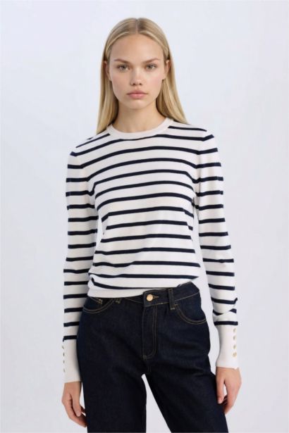 Regular Fit Crew Neck Pullover