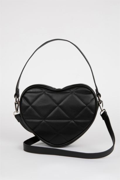 Faux Leather Hand Bag