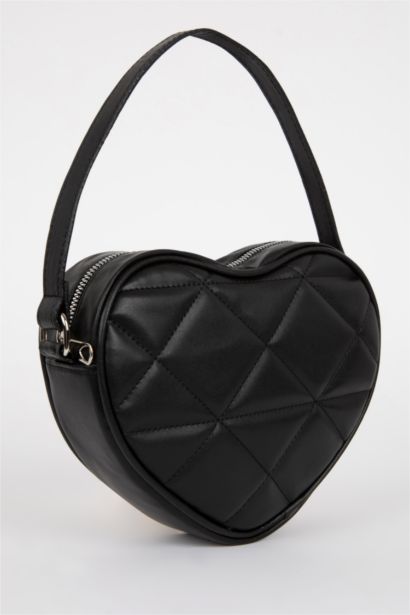 Faux Leather Hand Bag