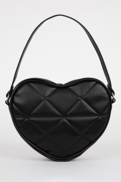 Faux Leather Hand Bag