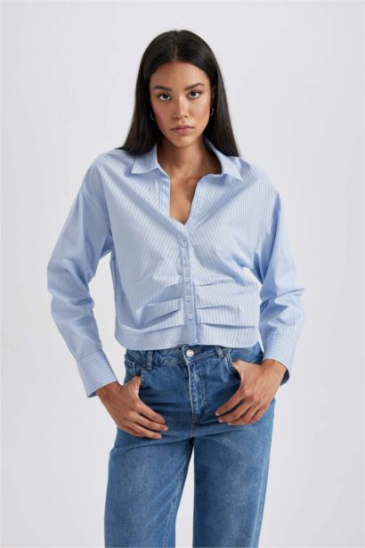 ұзын бұлшықет пішімі Ұзын жеңді көйлек