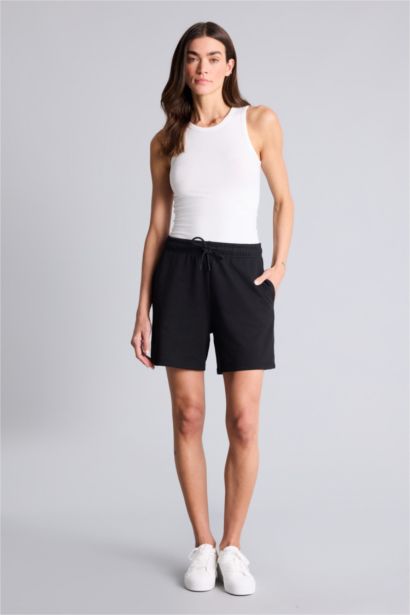 Slım Fıt Halter Yaka Fitilli Kaşkorse Atlet