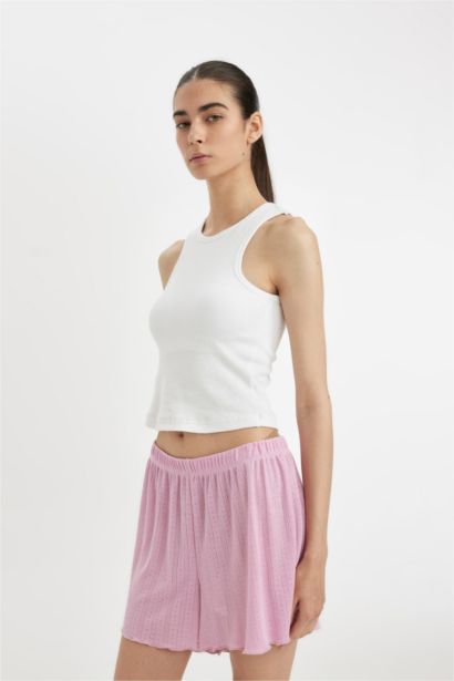 Regular Fit Ribbed Undershirt