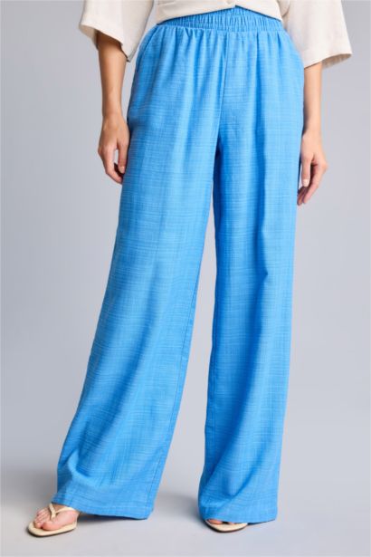 Wide Leg Yüksek Bel Pantolon