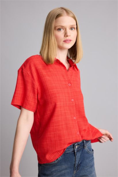 Regular Fit Kısa kollu Gömlek