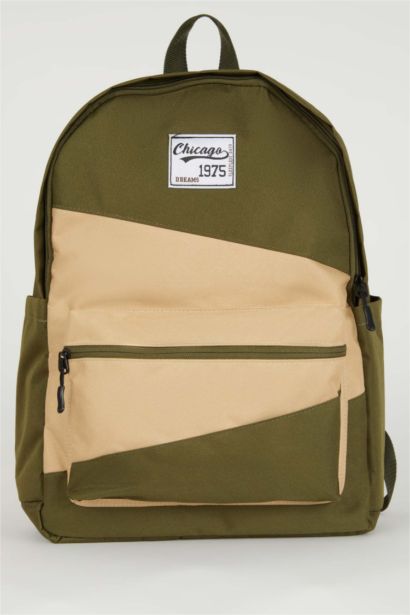 Unisex Waterproof Fabric School Backpack