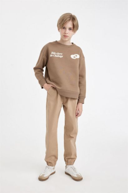 Boy Jogger Gabardine Trousers