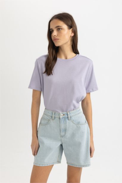 Regular Fit Crew Neck Short Sleeve T-Shirt