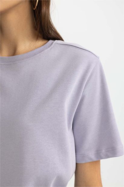 Regular Fit Crew Neck Short Sleeve T-Shirt