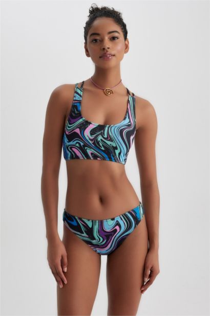 Regular Fit Batic Bikini Bottom