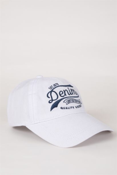 Unisex Embroidery Denim Cap Hat