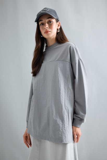 Regular Fit Long Sleeve Tunic