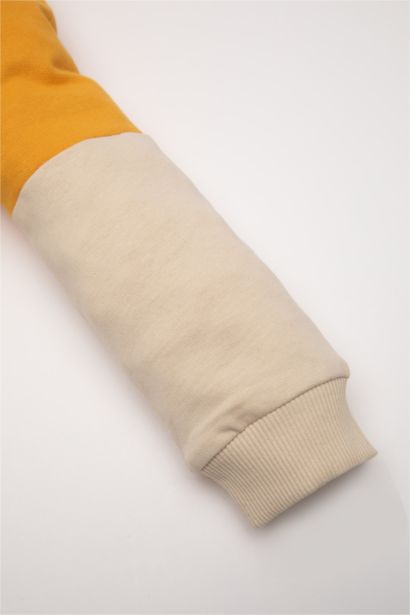 Sweat-shirt en coton à poche Coupe régulière pour bébé garçon