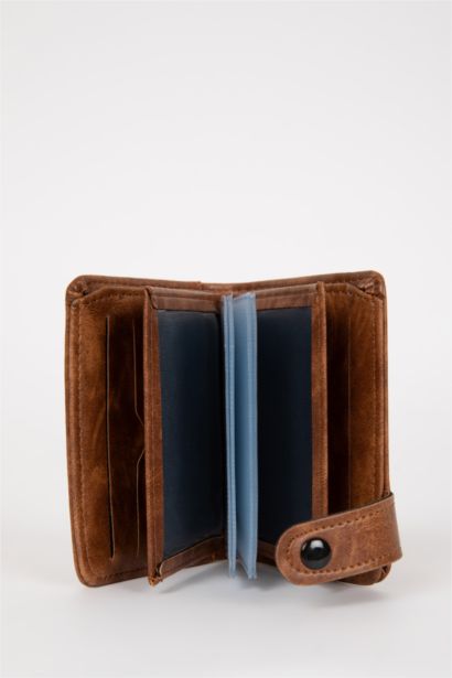 Erkek Suni Deri Cüzdan