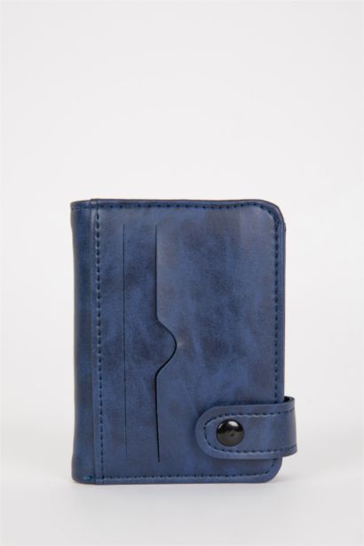 Man Faux Leather Wallets