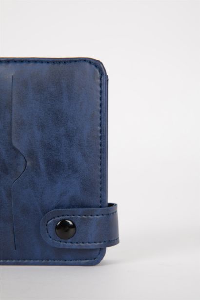 Man Faux Leather Wallets