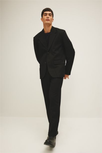 Relax Fit Lined Blazer