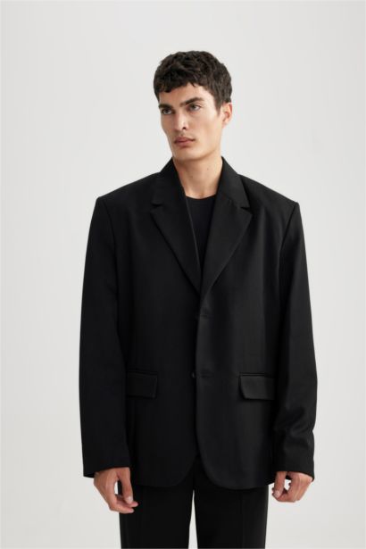 Relax Fit Lined Blazer