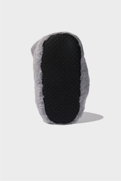 بنتوف بناتي شتوي فرو بكعب مسطح