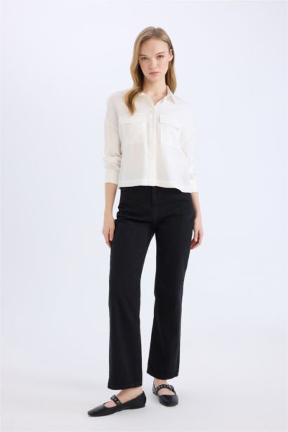 Regular Fit Shirt Collar Belmando Long Sleeve Shirt