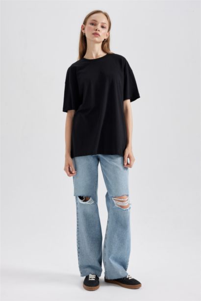 Oversize Fit Short Sleeve T-Shirt