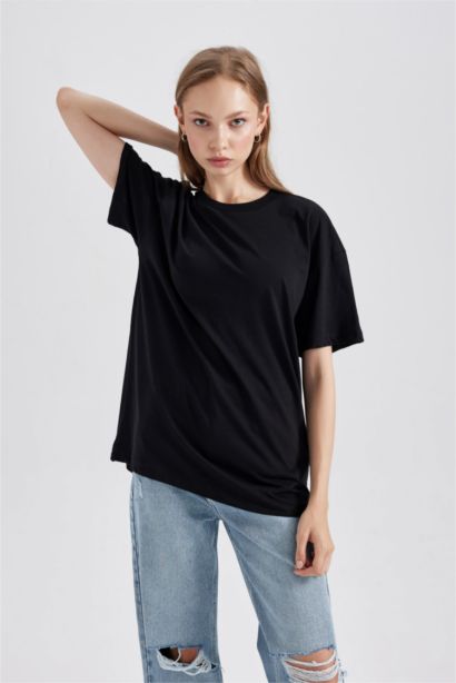 Oversize Fit Short Sleeve T-Shirt