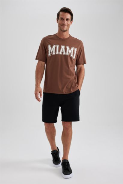 Regular Fit Crew Neck Short Sleeve T-Shirt